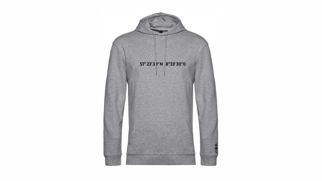 1417 HOODIE light 'GeoDaten'