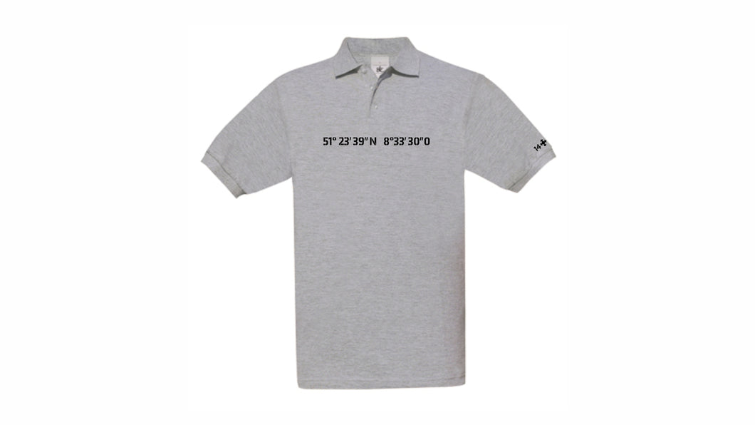 1417 POLO-SHIRT 'GeoDaten'