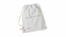 Lade das Bild in den Galerie-Viewer, 1417 Accessories Turnbeutel &#39;GeoDaten&#39;
