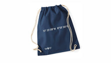 Lade das Bild in den Galerie-Viewer, 1417 Accessories Turnbeutel &#39;GeoDaten&#39;
